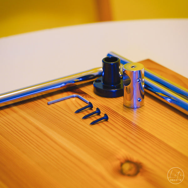 Stainless Steel Lighting Stand (Desk Mount)