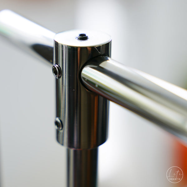 Stainless Steel Lighting Stand (Desk Mount)