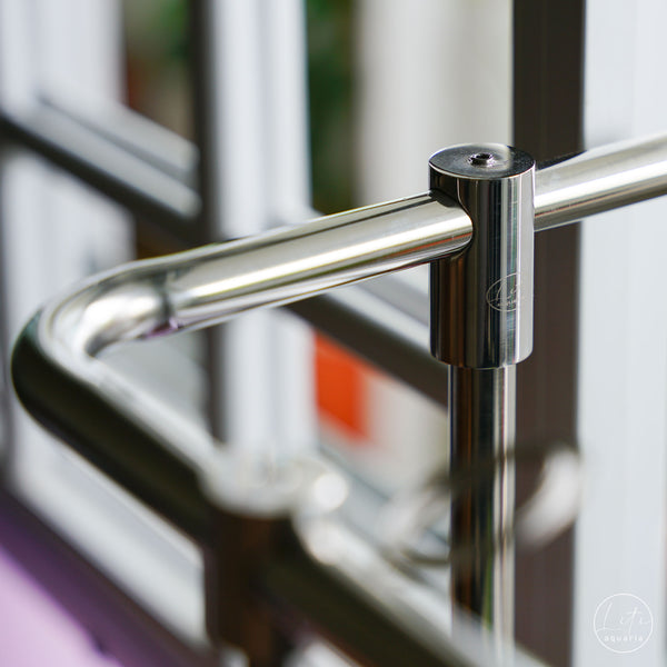 Stainless Steel Lighting Stand (Desk Mount)