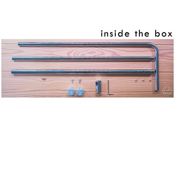 Stainless Steel Lighting Stand (Cabinet Mount)