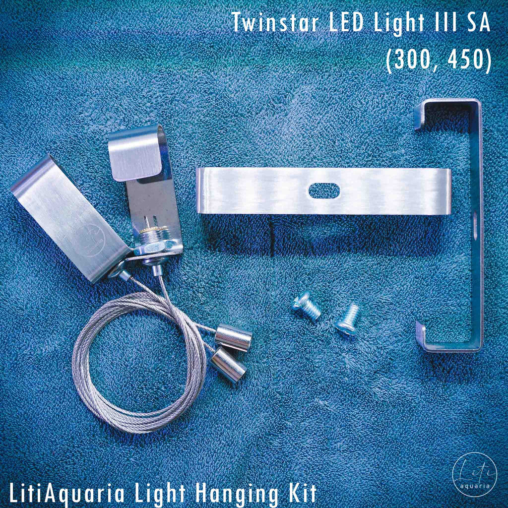 TWINSTAR Hanging Wire Kit (for Pendant light) *Compatible with SP & SA –  Aqua Forest Aquarium
